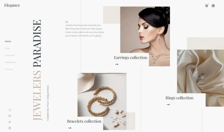 Elegance – Jewellers Webshop